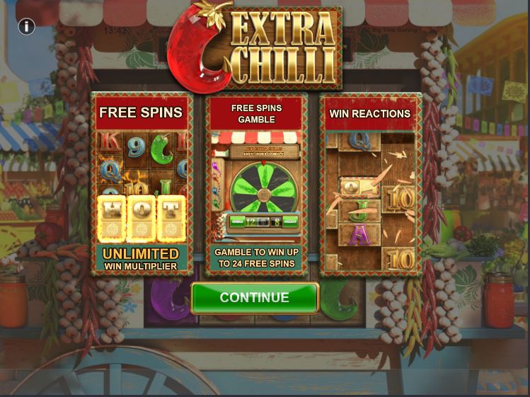 extra chilli slot