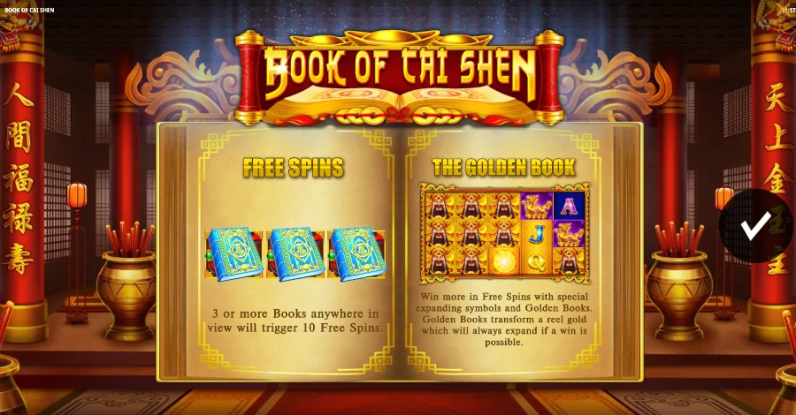Book of Cai Shen Slot