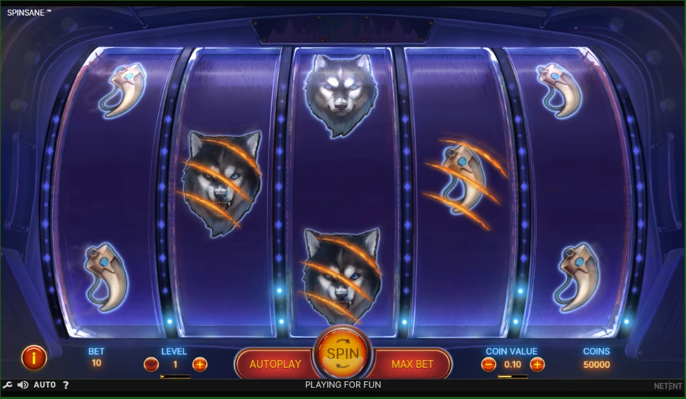 Spinsane slot