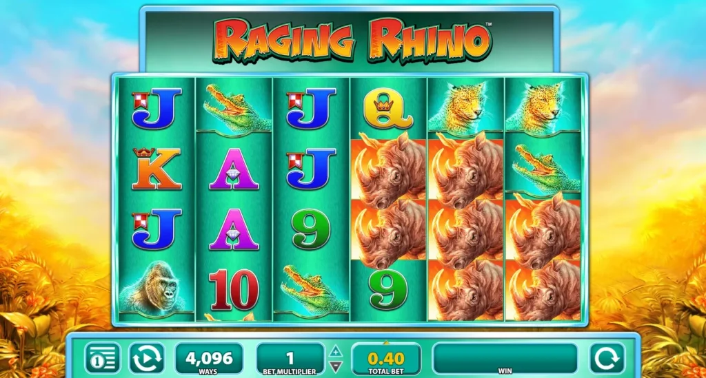 raging rhino