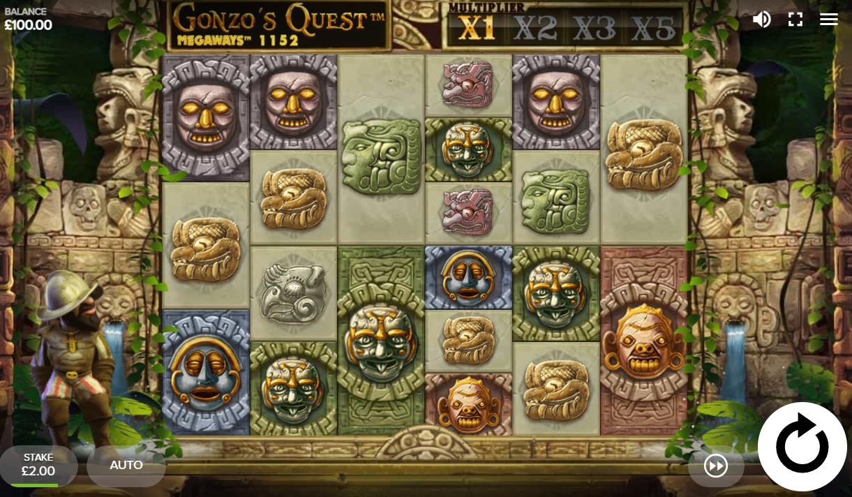gonzos quest megaways